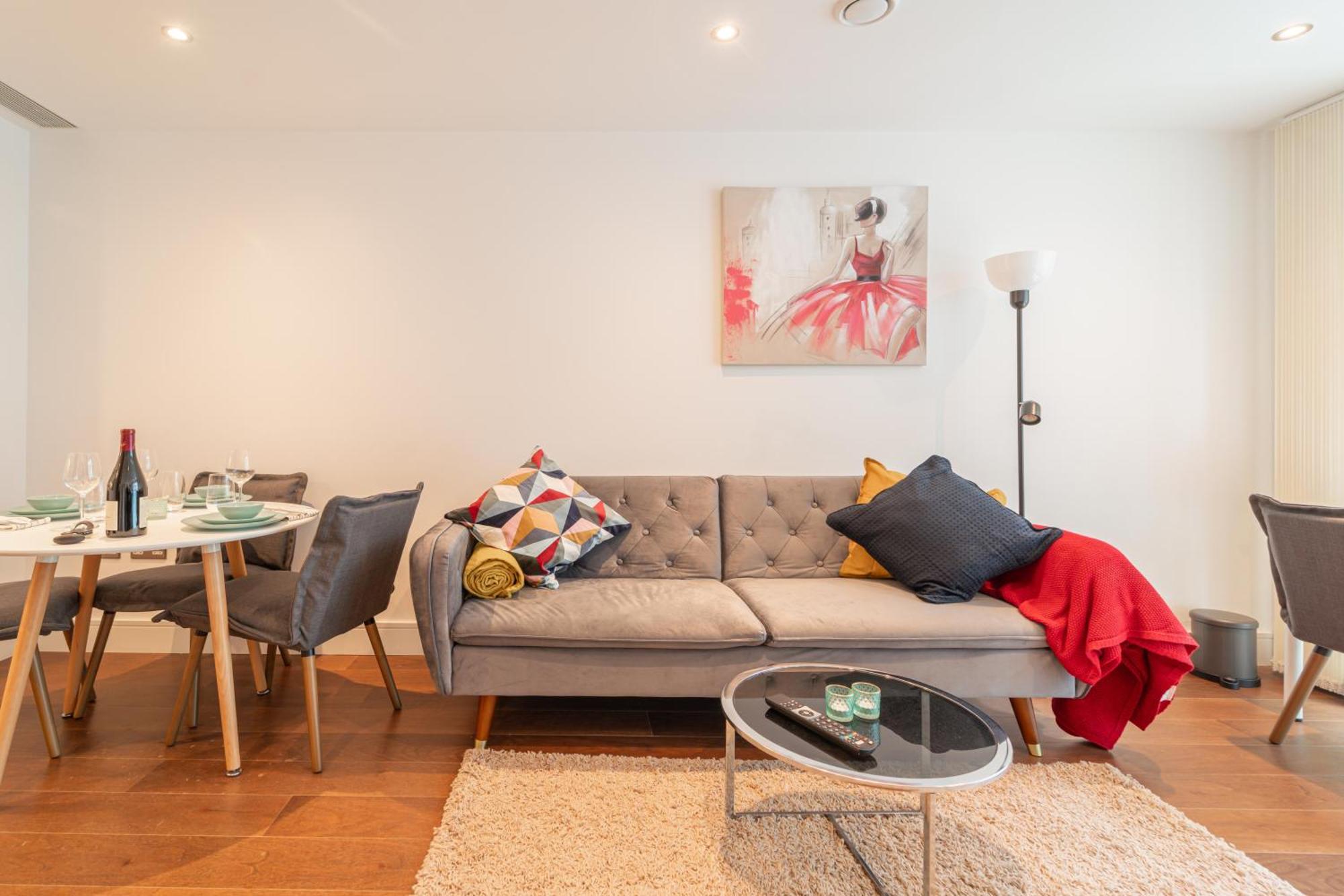 Stylish And Comfortable Canary Wharf Apartment Perfect For Long Stays Лондон Экстерьер фото